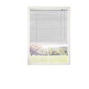 Mini persiane, finestre 1 "in alluminio tende veneziane orizzontali oscuramento con corda e palo può montato all'interno o all'esterno - Product Image 1