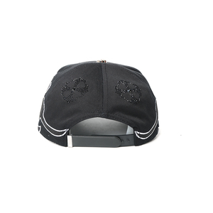 Gorras de Gamuza Estructuradas Negras Estilo 2026 con Bordado 3D Puff, Hip Hop Streetwear Nergo, Personalizadas, Modelo G5, Unisex - Product Image 4