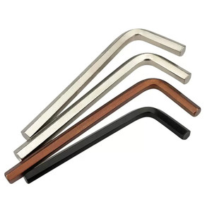 Llave Allen Hexagonal Tipo L <span class=keywords><strong>de</strong></span> 1.5mm 2mm 3mm 4mm 5mm - Acabado Niquelado/Oxidado Negro/Rojo Herramienta Manual Métrica - Product Image 5