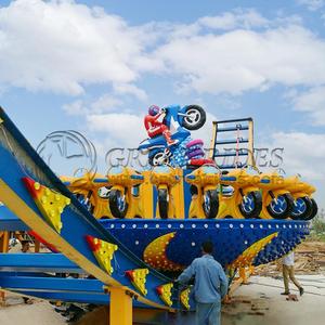 Extreme Adventure Park Flying UFO Disk Frisbee on Track <span class=keywords><strong>Mega</strong></span> Flying Disk Ride Prezzo di fabbrica per i campi da gioco - Product Image 5