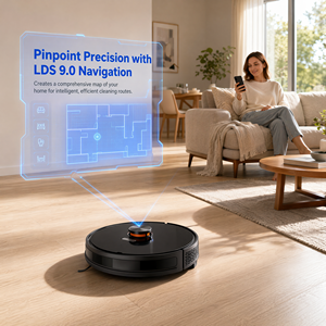 Aspiradora Robótica Inteligente PX7D con Navegación LDS, Bolsa para Polvo de 3.5L, Potenciador para Alfombras, para Limpieza Comercial y Doméstica - Product Image 5