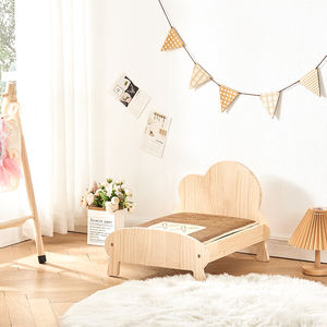 Kunden spezifische Indoor-Haustier produkte Luxus Langlebig Umwelt freundlich Modern Klassisches Französisches Design Katzen-/Hunde bett Massives Kiefernholz - Product Image 2