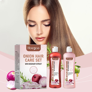 Set de Champú de Cebolla y Romero Hoegoa, Nutre y Repara el Cabello Seco y Encrespado, Deja el Cabello Suave y Brillante - Product Image 2