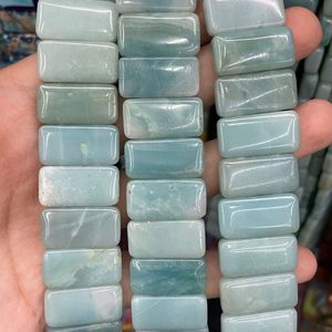 Cuentas de Piedra Rectangulares Planas Naturales de Jaspe Oceánico de 6x10x20mm, Cuentas Sueltas para Hacer Pulseras, Collares y Joyería, Venta al por Mayor - Product Image 3