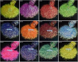 <span class=keywords><strong>Polvo</strong></span> <span class=keywords><strong>de</strong></span> <span class=keywords><strong>hadas</strong></span> iridiscente para Nail Art, copos irregulares, purpurina, Mylar, artesanías, cosméticos, vaso, venta al por mayor - Product Image 6