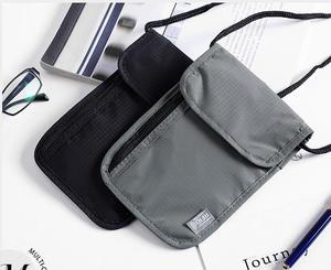 Pochette de voyage <span class=keywords><strong>anti</strong></span>-RFID pour le cou, porte-passeport étanche, organiseur de documents antivol pour les vacances et les voyages d'affaires - Product Image 5