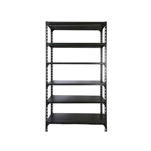 Màu Đen Ánh Sáng Nhiệm Vụ Lưu Trữ Rãnh Thép Góc Kệ Cho Nhỏ Thùng Carton - Product Image 2