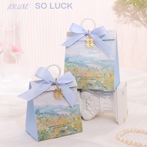 Caja <span class=keywords><strong>de</strong></span> <span class=keywords><strong>dulces</strong></span> <span class=keywords><strong>de</strong></span> boda <span class=keywords><strong>de</strong></span> bosque creativa, caja <span class=keywords><strong>de</strong></span> regalo vacía con mango <span class=keywords><strong>de</strong></span> perla, decoración <span class=keywords><strong>de</strong></span> acento XI para embalaje <span class=keywords><strong>de</strong></span> recuerdo <span class=keywords><strong>de</strong></span> fiesta <span class=keywords><strong>de</strong></span> festival <span class=keywords><strong>de</strong></span> galletas - Product Image 5