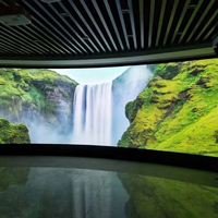 Pantalla LED de Alto Rendimiento P0.9 HiLED para Cine en Casa, Relación de Aspecto 16:9, Montaje en Pared, Panel de Video 4K, Resolución de 0.93mm, HDR10+, DCI-P3