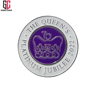 BADGE épingle SOUVENIR de couronne roi <span class=keywords><strong>CHARLES</strong></span> III personnalisé - Product Image 2