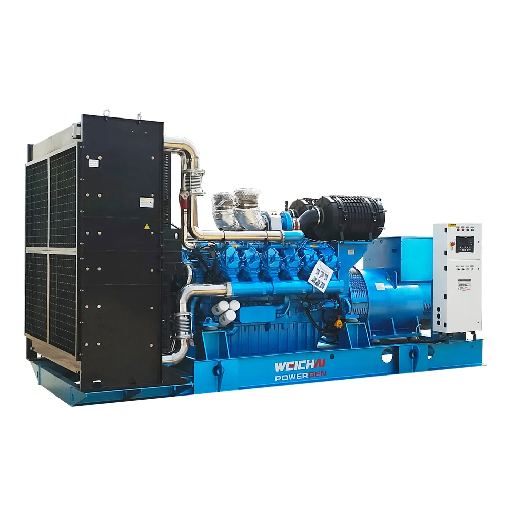 Generatore di riserva di gas naturale 50kva 80kw 100kva 150kw 200kva 250kw generatore di gas naturale raffreddato ad acqua