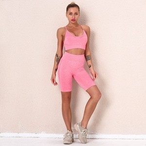 Señora, yoga, ropa deportiva, ropa deportiva, camisa de manga larga, camiseta de nueve minutos, pantalones altos, pantalones aju - Product Image 3