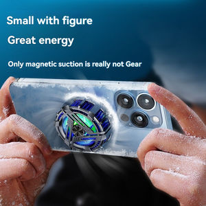 Enfriador Magnético para Teléfono con Luz RGB, 99% <span class=keywords><strong>de</strong></span> Cobertura, Radiador para Teléfono para Juegos, Transmisión en Vivo y Deportes Electrónicos - Product Image 3