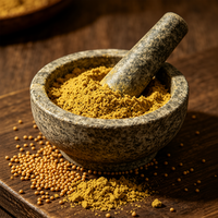 Vente Flash : Poudre de Moutarde Jaune de Qualité Alimentaire Naturelle, Directement de l'Usine