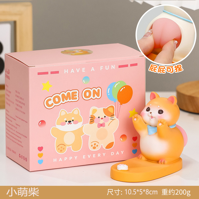 Support de téléphone mignon Shiba Inu