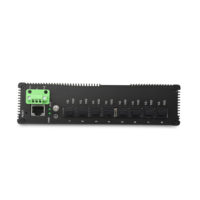 L3 Routing Managed 8 Port 10G SFP+ Industrial Network Ethernet Switch