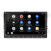 Sistema de Navegación GPS 2DIN, Carplay Inalámbrico, Android Auto, Pantalla Táctil de 9 Pulgadas, Radio para Auto, Estéreo Android para Auto, vw