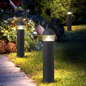 LED Waterproof Pillar <b>Lights</b> Outdoor Garden Lawn Courtyard <b>Pathway</b> Bollard Lamp 2W - Product Image 3