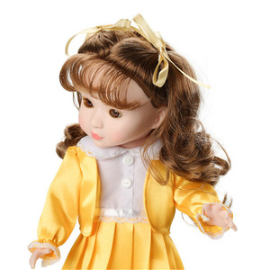 14 pulgadas venta al por mayor muñeca real muñeca de plástico reborn 6 años Niña muñeca juguetes para niños - Product Image 5