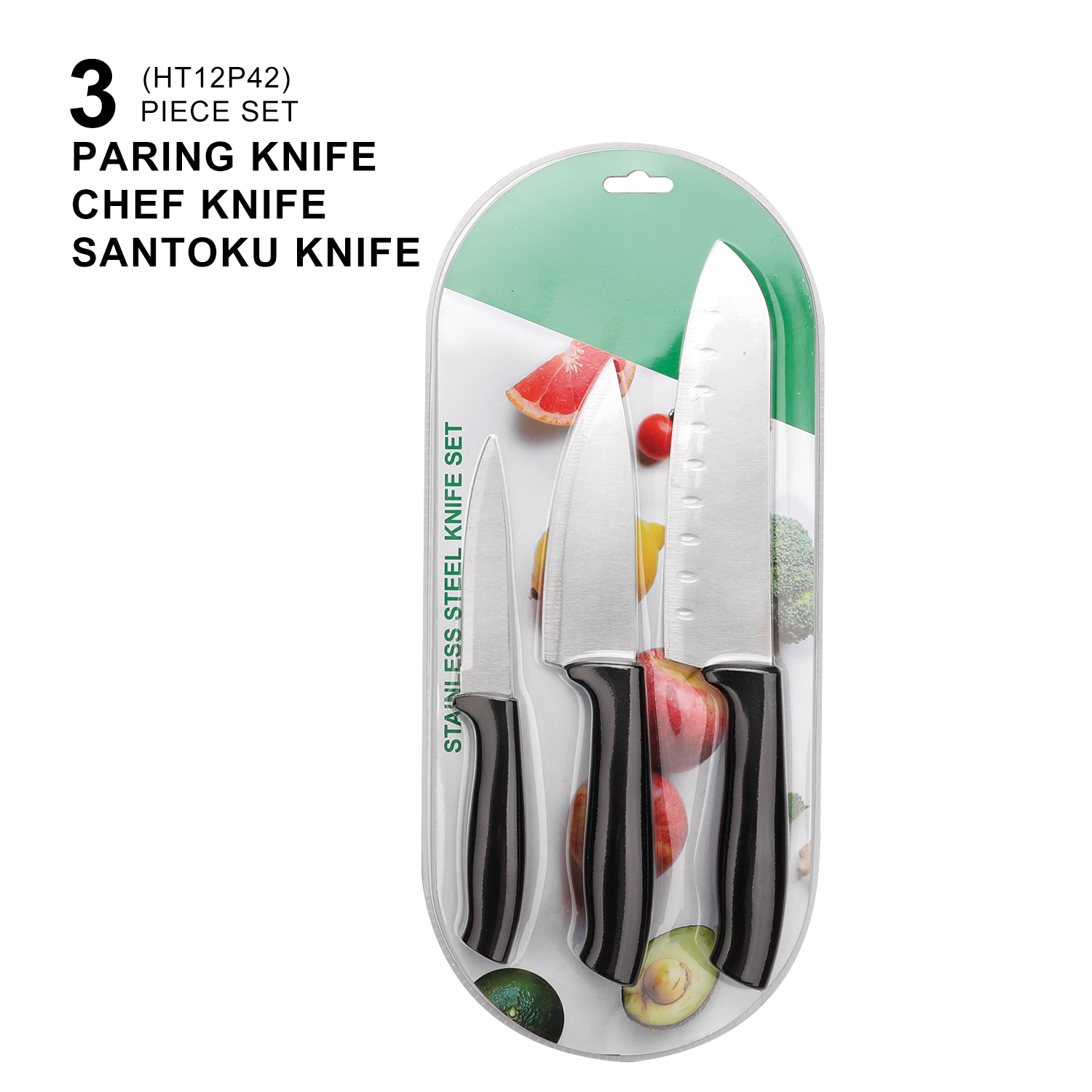 Set di coltelli da 3 pezzi