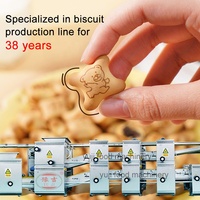 Nouvelle ligne de production de biscuits durs multifonctionnelle automatique en acier inoxydable personnalisable YUJI, équipement pour la production de biscuits au lait et à la farine, usage commercial