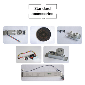 Hợp Kim Nhôm Hồ Sơ Tự Động Kit Cửa Trượt Cửa Gần Hơn - Product Image 4