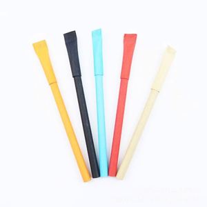 Wholesale Eco Friendly Degradable <b>Rolling</b> 1.0Mm Advertising Custom Logo Printing Kraft <b>Paper</b> Tube Pen - Product Image 1