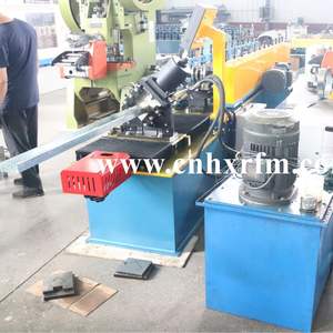 완전 자동 사용자 정의 380v 7.5kw 공급 두께 0.45-0.9mm 금속 C 채널 롤 성형 기계 - Product Image 2