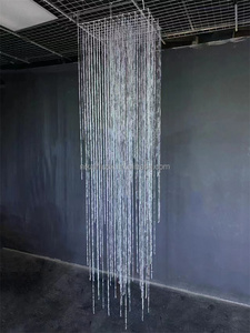 NIKA Wedding fornisce acrilico testa arco sfondo <span class=keywords><strong>finestra</strong></span> ciondolo matrimonio Hotel banchetto <span class=keywords><strong>sala</strong></span> tenda Layout soffitto - Product Image 3