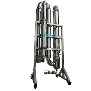 Customized 100L 200L Falling Film Evaporator Improves Efficiency Recovery