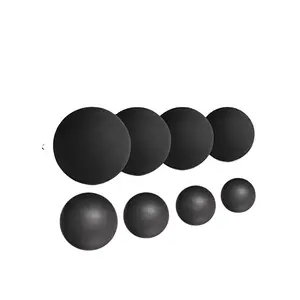 NBR FKM High Precision Custom High Density Black Hard Solid Rubber Ball