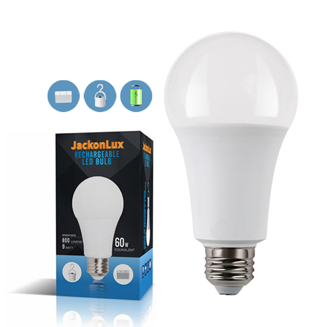 Hot Sale Rechargeable Emergency LED Bulb with Battery Backup Work As Flashlight Torch Light 9W 850LM