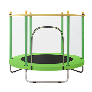 Trampolino con Rete di Sicurezza in Tessuto a Maglie Elastiche in PVC da 1,4 M per Interni ed Esterni, per Bambini e Bambine - Vendita all'Ingrosso - Product Image 1