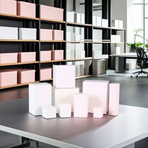 <b>Kraft</b> Gift <b>Box</b> Cake Decorating Packaging Paperboard Self Erecting Boxes Recycled Materials Customizable - Product Image 4