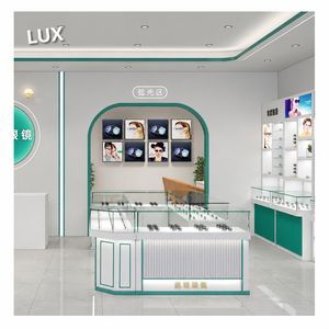 Fashion Optical Mall Kiosk Interior Design Optical Store Fixture Decoration Wall Cabinet Sunglasses Display Cabinet Lilai - Product Image 1