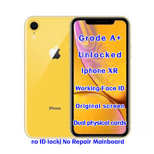 Venta al por Mayor de <span class=keywords><strong>iPhone</strong></span> <span class=keywords><strong>XR</strong></span> Desbloqueado de 64GB <span class=keywords><strong>Amarillo</strong></span>, Smartphone Original con Face ID, <span class=keywords><strong>Precio</strong></span> de Fábrica, Proveedor de Teléfonos Móviles, Stock al por Mayor - Product Image 1