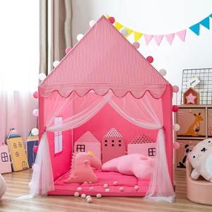 Tente de jeu pour enfants en gros, tente d'intérieur bleue pour bébés, tente de lit pour enfants - Product Image 2