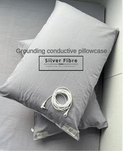 غطاء وسادة أرضي موصل غطاء وسادة أرضي من الألياف الفضية لتخفيف آلام النوم - Product Image 2