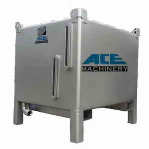 Thùng Đựng Đồ IBC Bằng Thép Không Gỉ 1000L 1300L 1500L 2000L Thùng Chứa Vận Chuyển Hóa Chất Lỏng Nguy Hiểm Thùng Chứa IBC