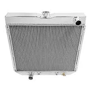 radiador 4 filas Suppliers-Stock de aluminio de refrigeración del radiador para 1968 Ford Galaxie coche clásico