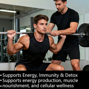 OEM Spiruline 500mg Capsules Soutient l'énergie, <span class=keywords><strong>le</strong></span> système immunitaire et la désintoxication du corps Supplément superaliment riche en protéines végétaliennes et antioxydants - Product Image 2