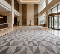 Tapis Axminster moderne haut de gamme pour banquets, tapis luxueux en nylon imprimé du mur au mur pour les couloirs et les chambres d'hôtel
