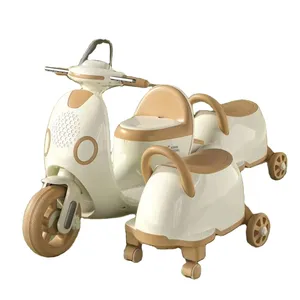 Children's three-wheeled motorcycle/new children can assemble two-seat three-seat electric motorcycle/new children's motorcycle