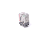 Relais intermédiaire industriel RY-ELE XS2C-D24LT-GS AC/DC 7A scellé miniature 8 broches avec bouton de test manuel et LED d'état pour contrôle PLC