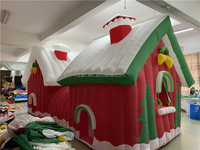 Tente gonflable de noël pour fêtes de fin d'année
