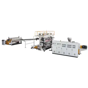 Jwell PVC Decoration/Marble Sheet plate film plastic Extrusion machine Extruder