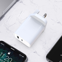 Emballage de boîte avec logo personnalisé PD de voyage chargement super rapide de téléphone portable adaptateur secteur Ucb C 20w