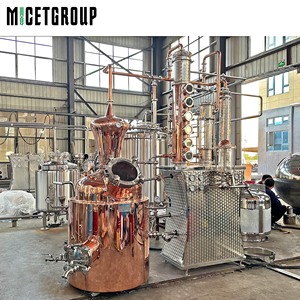 MICET 200L Alambic en cuivre pour whisky et <span class=keywords><strong>gin</strong></span>, avec panier et <span class=keywords><strong>base</strong></span> en acier inoxydable, colonne <span class=keywords><strong>de</strong></span> distillation d'<span class=keywords><strong>alcool</strong></span>, distillerie économique à vendre - Product Image 2