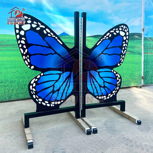 ShineHope <strong>Aluminum</strong> Equine Products Horse <strong>Show</strong> <strong>Jumps</strong> Training Wings for Horse <strong>Jump</strong> with Keyhole Track - Product Image 3