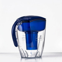 Carafe filtrante à eau alcaline EHM-WP3 3,5 L, filtration en deux étapes, certifiée SGS